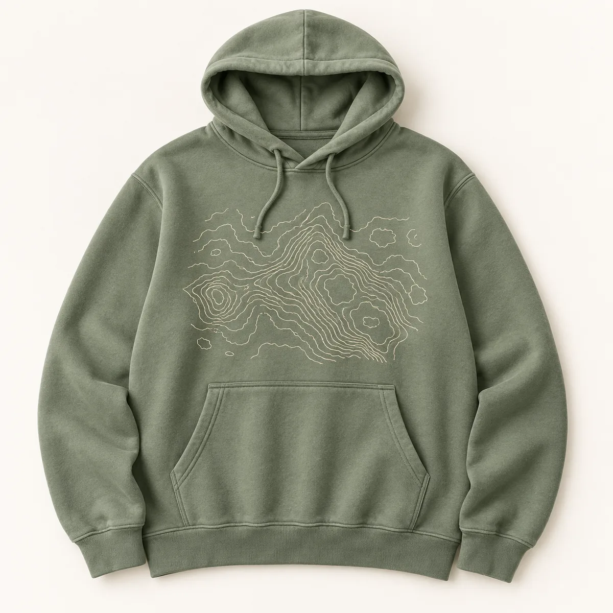 Topographic Hoodie